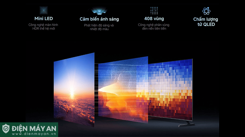 Google Tivi Xiaomi 4K 55 Inch S Pro Mini LED 2026 L55MB-SSEA